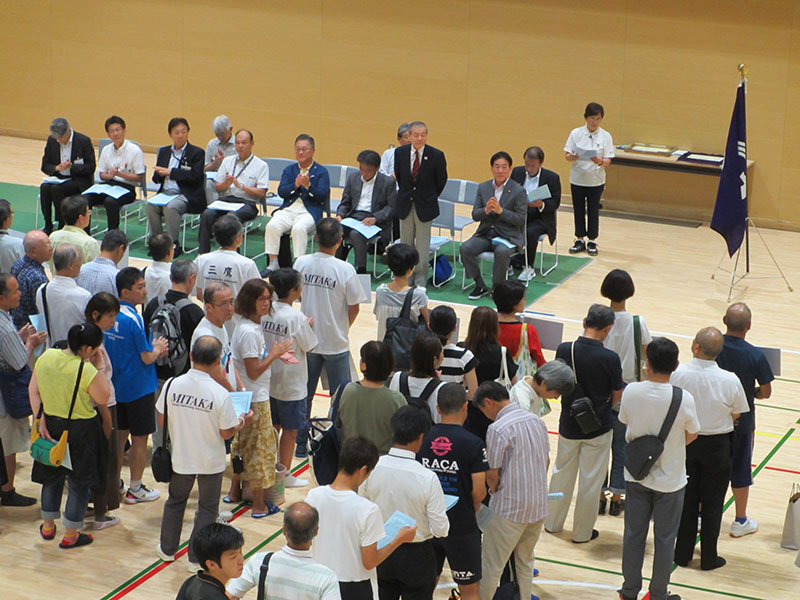 市民体育祭スポーツ大会開会式 |三鷹市体育協会